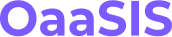 oaasis text logo
